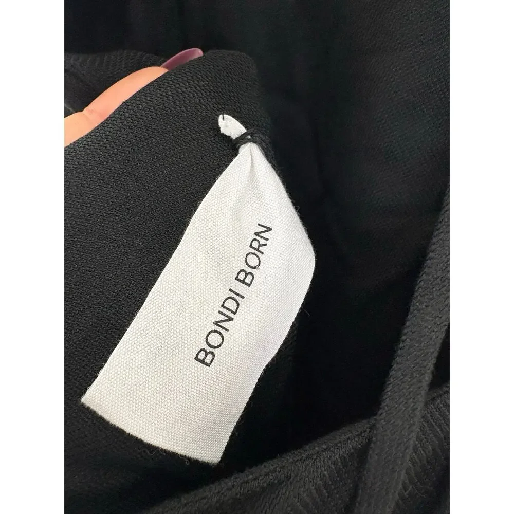 NWT BONDI Born Ophelia Maxi Dress Size Large Black Open Back Aline - Picture 5 of 12